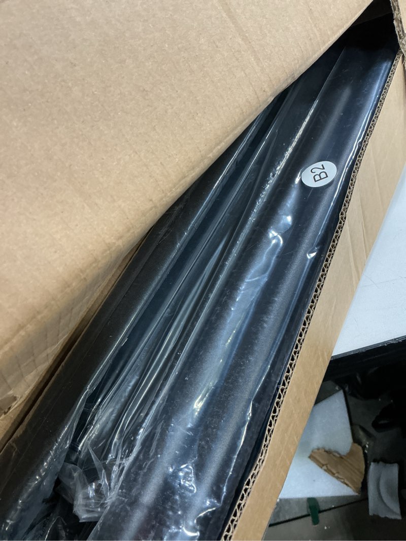 Condition photo showing Good Condition for MAYOLIAH Large Single Panel Room Divider on Wheels, 71”W x 75”H Rolling Privacy Screen, Portable Wall Divider for Home Office Partition, Black Black 1 Large Panel