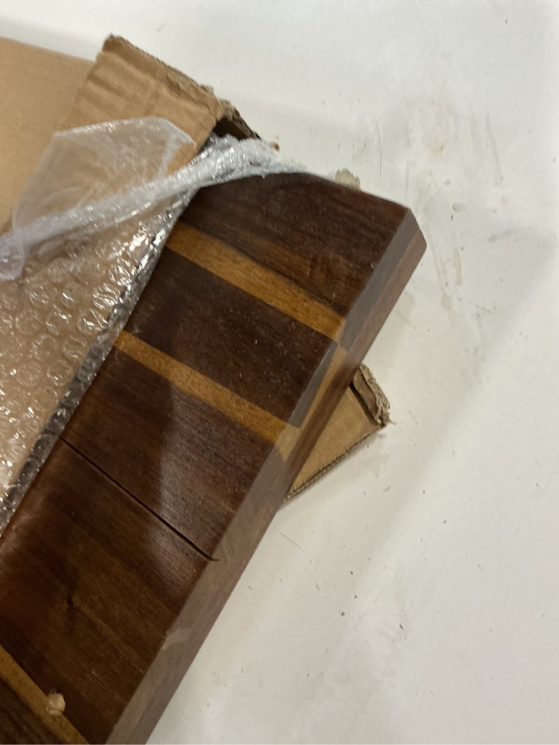 Condition photo showing Good Condition for SpaceAid Noodle Board Stove Kitchen Cover with Handles, Top Covers for Gas Burners and Electric Stove, Oven Decor Accessories Wood Tray for Countertop, Natural Acacia