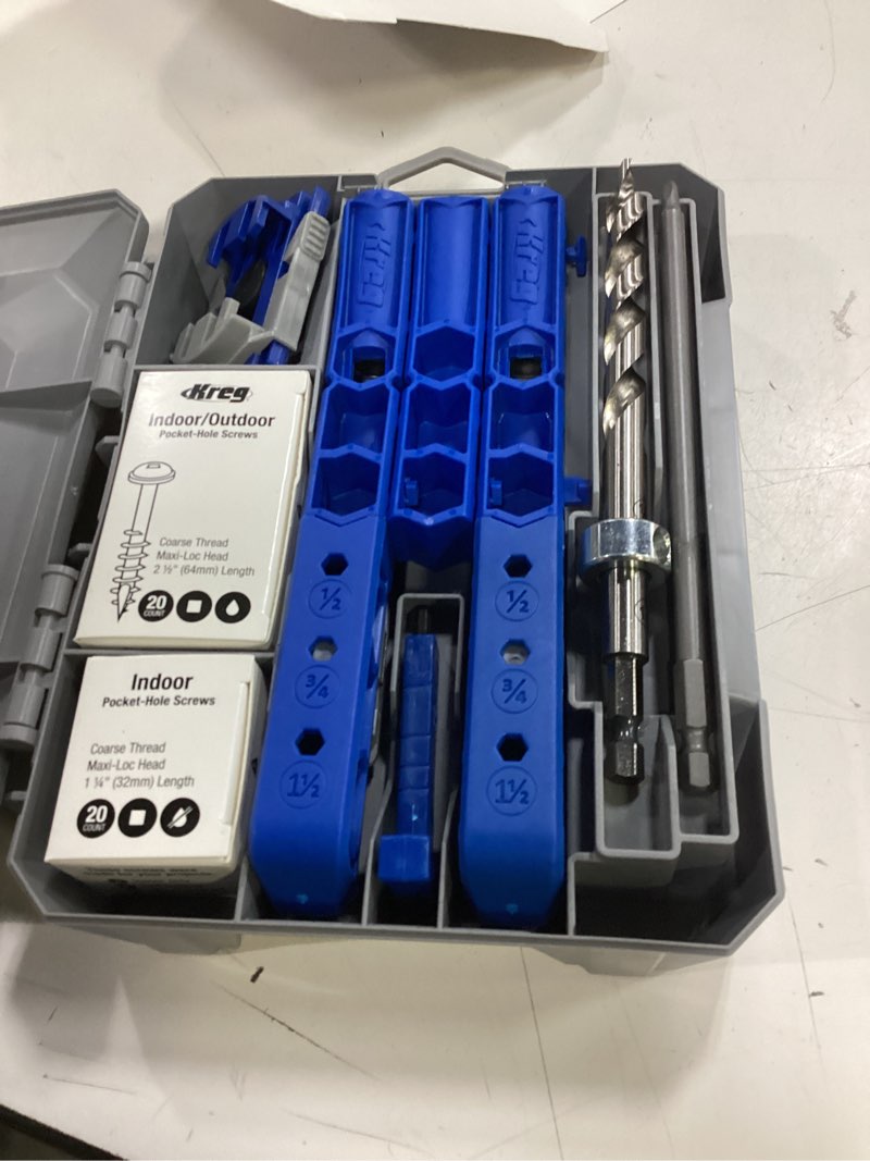 Condition photo showing Good Condition for pocket hole jig