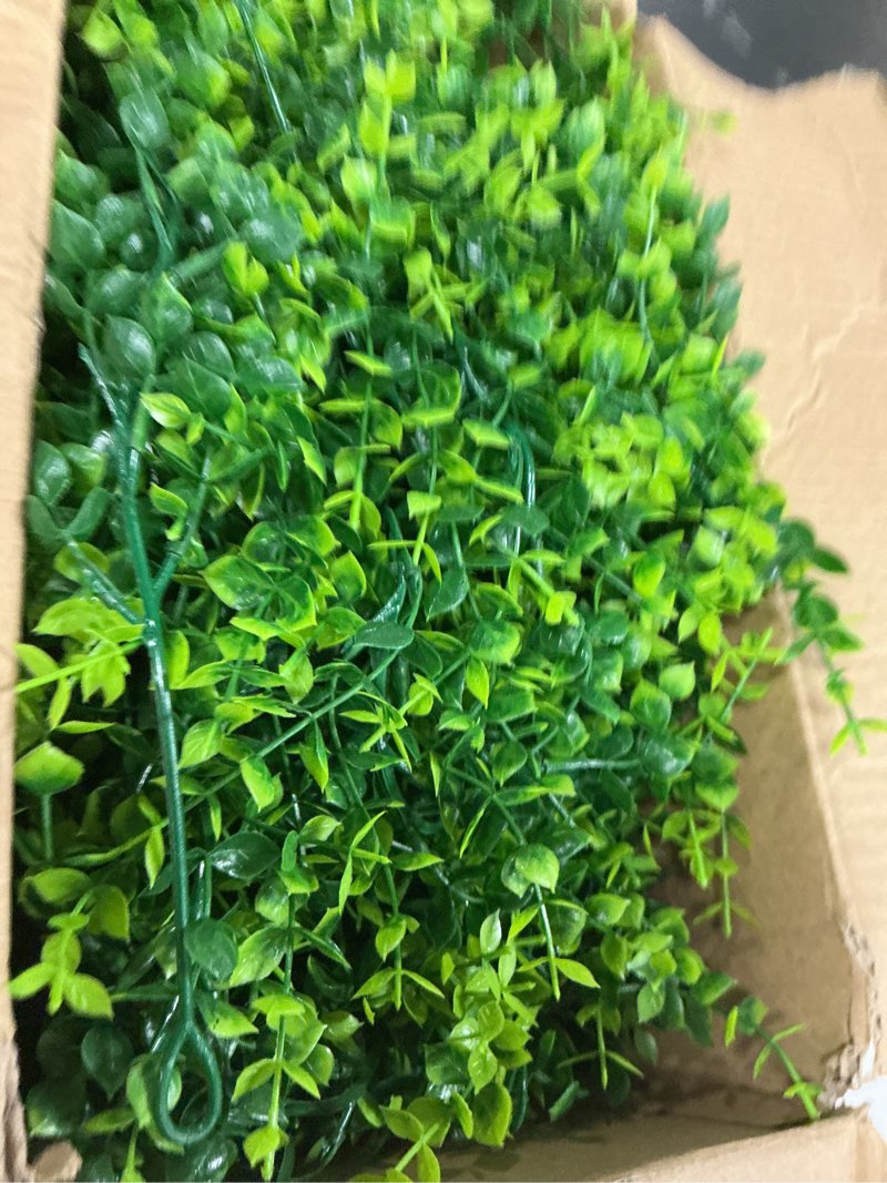 Condition photo showing Good Condition for dolicer 10 packs eucalyptus garland, 60ft faux eucalyptus greenery garland, artificial eucalyptus leaves vine, fake hanging eucalyptus garlands wedding backdrop arch wall table party decor (green) green 10 packs