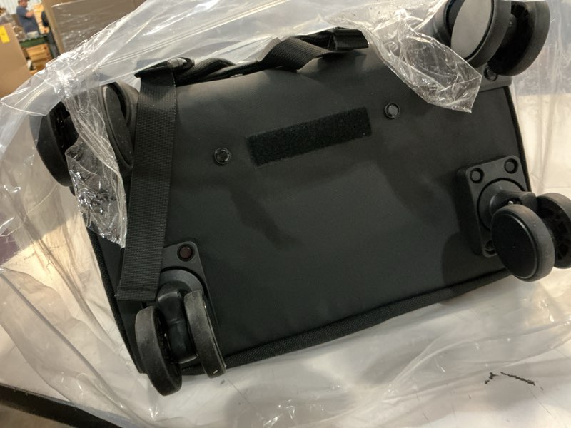 Condition photo showing Good Condition for matein roller backpack, 18 inch large travel laptop bag with 4 wheels for adults, heavy duty wheeled suitcase luggage pack for work business, rolling spinner computer rucksack for men women, black black 18 inch