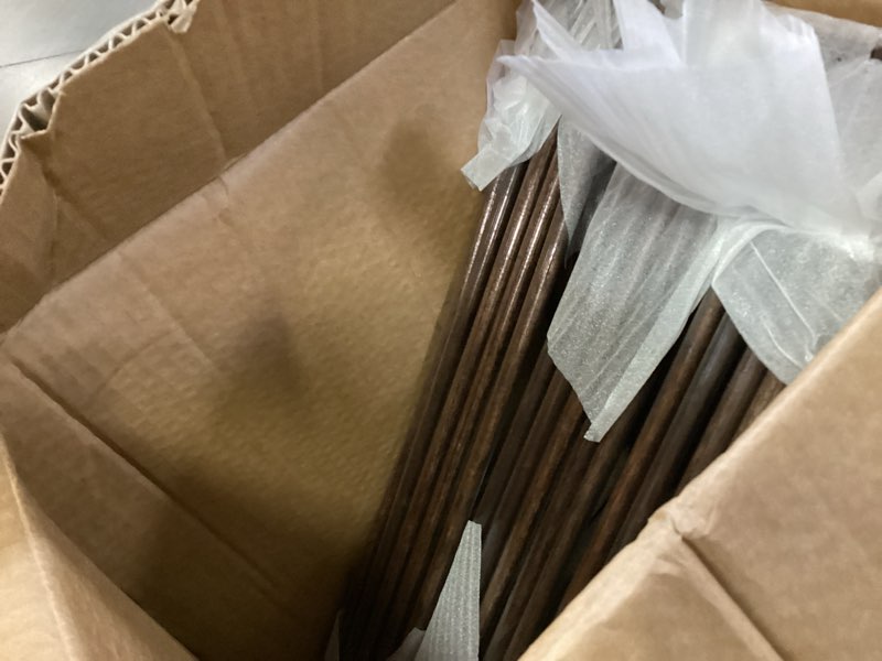 Condition photo showing Good Condition for amber home 30 pack walnut wooden coat hangers, vintage wood suit hangers with non-slip pant bar, clothes hangers for closet organization, shirts, jackets, dresses, and pants (retro, 30) 30 retro