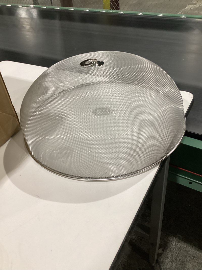 Food Tents 1pc Mesh Food Cover, Stainless Steel Food Tent, Large Screen Food Cover, Metal Mesh for I