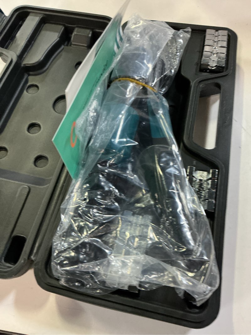 Condition photo showing New/Like New for brileine 10 tons hydraulic crimping tool with 9 dies - battery cable crimper tool & wire rope crimping tool for 12 to 2/0 awg, 1/16" 1/8" 3/16" stainless steel cable railing tool 10t-u