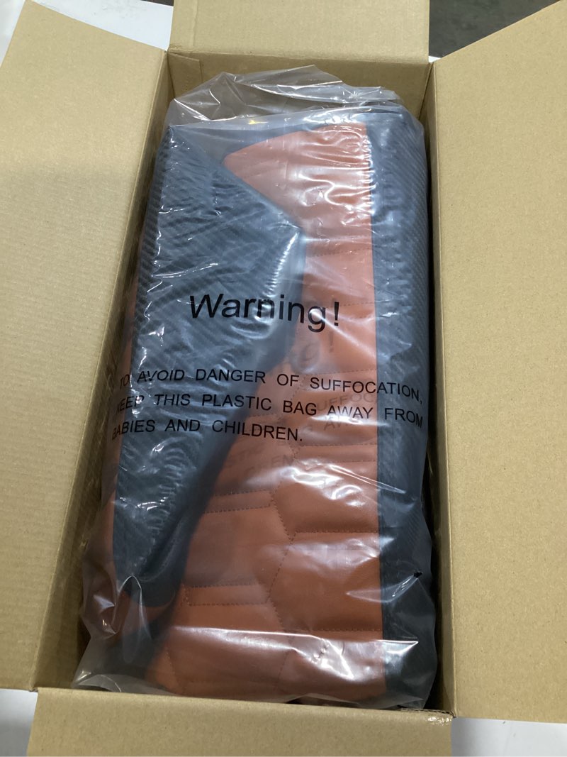 Condition photo showing Good Condition for NOKINS Golf Cart Seat Covers, Fit for Club Car DS 2000.5-Up OEM Standard Front Seat Cushion, Club Car DS Accessories Vinyl Seat Covers, No Nails Required (Carbon Fiber Dark Brown&Black) Carbon Fiber Dark Brown&Black Fit Club Car DS 2000.5-Up