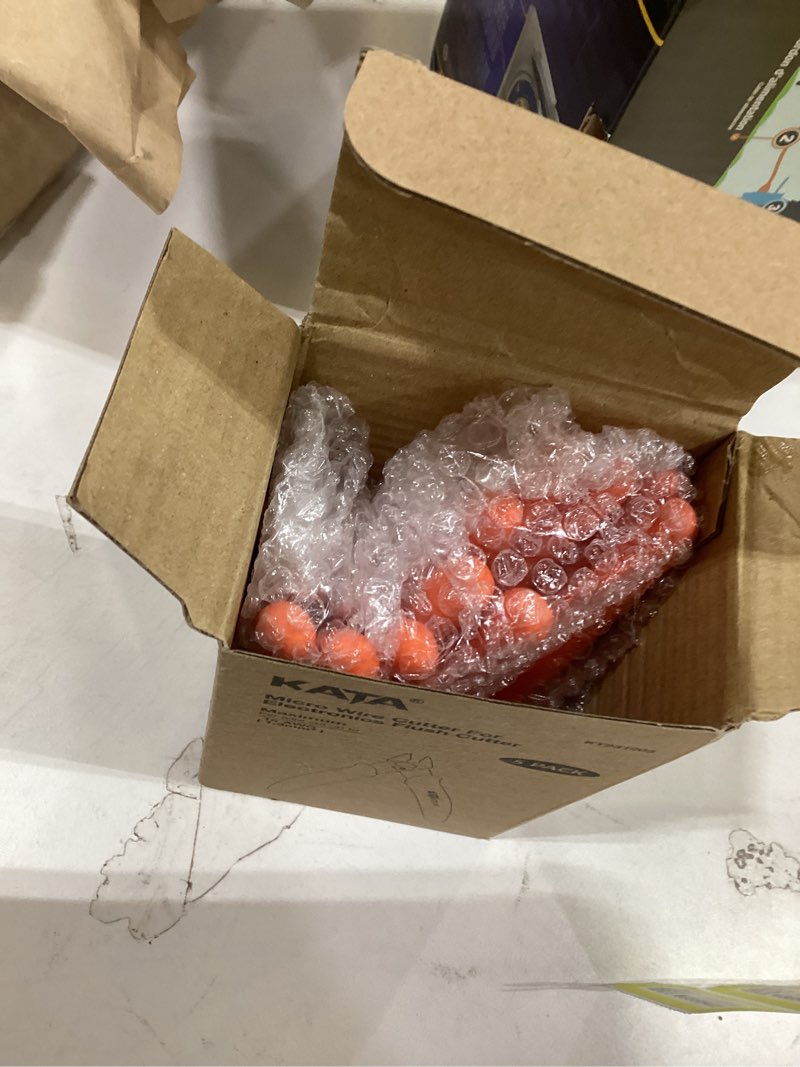 Condition photo showing New/Like New for KATA 5-Pack Micro Wire Cutters, Precision Electronics Flush Cutter and Side Cutting pliers, Clean Cut for Model, Jewelry, Model Kits 5 Pack