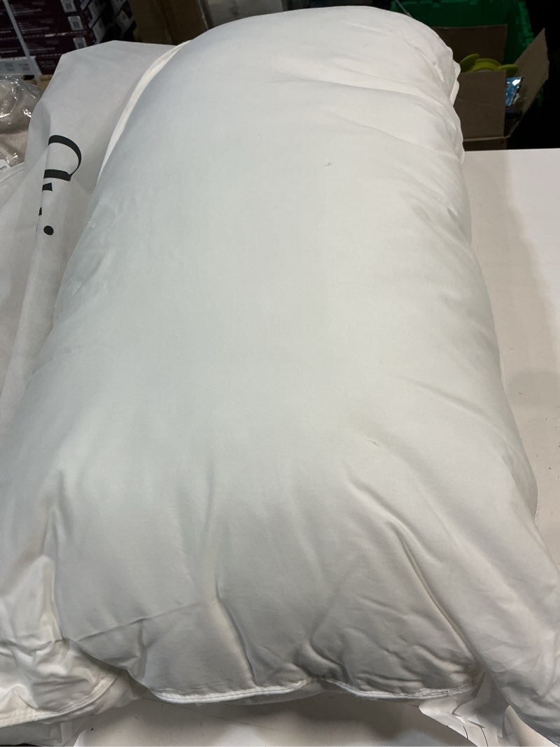 Condition photo showing Good Condition for premium down alternative pillow, king, medium/firm
