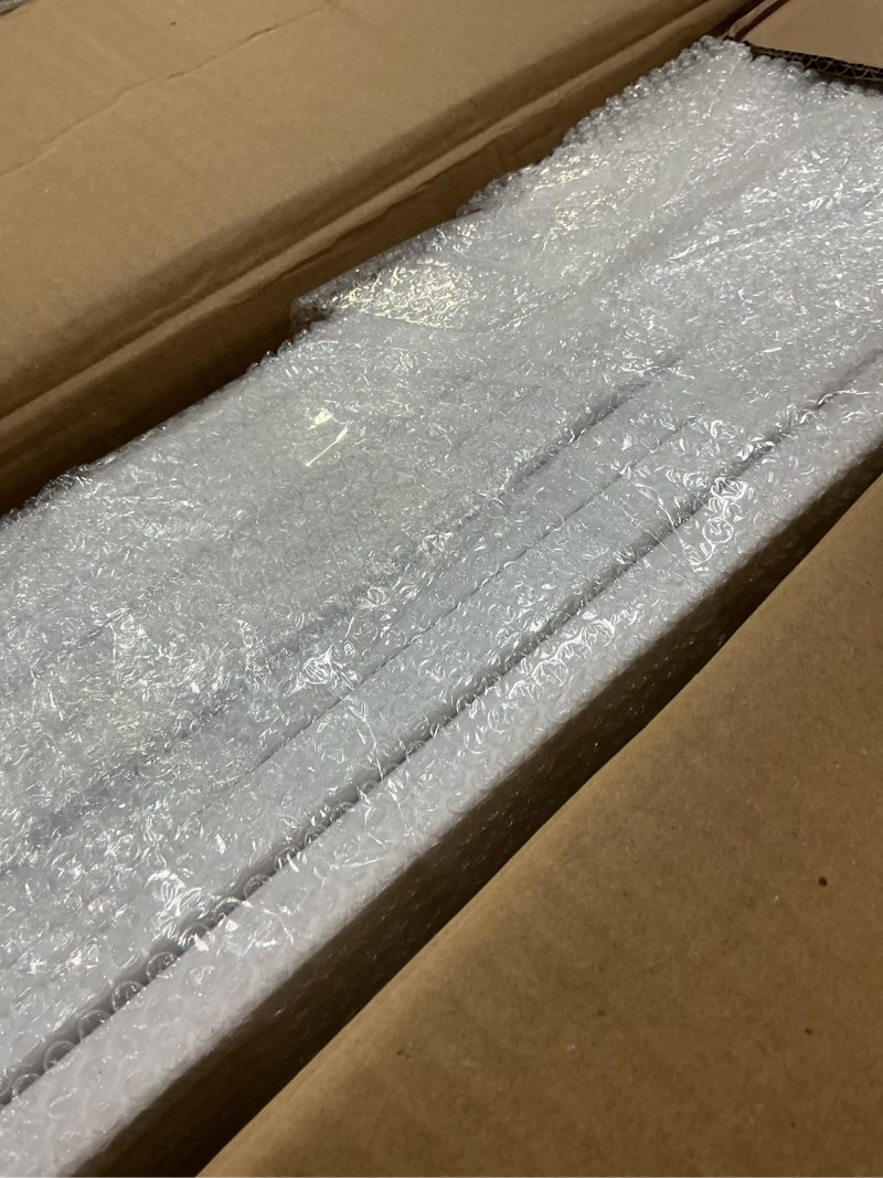 Condition photo showing Good Condition for MEWANG Wooden Baby Playpen for Toddler and Babies, 65.7"x21.7" Extra Large Foldable Baby Playard, Adjustable Safety Play Fence with Locking Gate for Indoor & Outdoor, Toddler Fence Play Area Indoor 65.7×65.7×21.7 Inch - WHITE