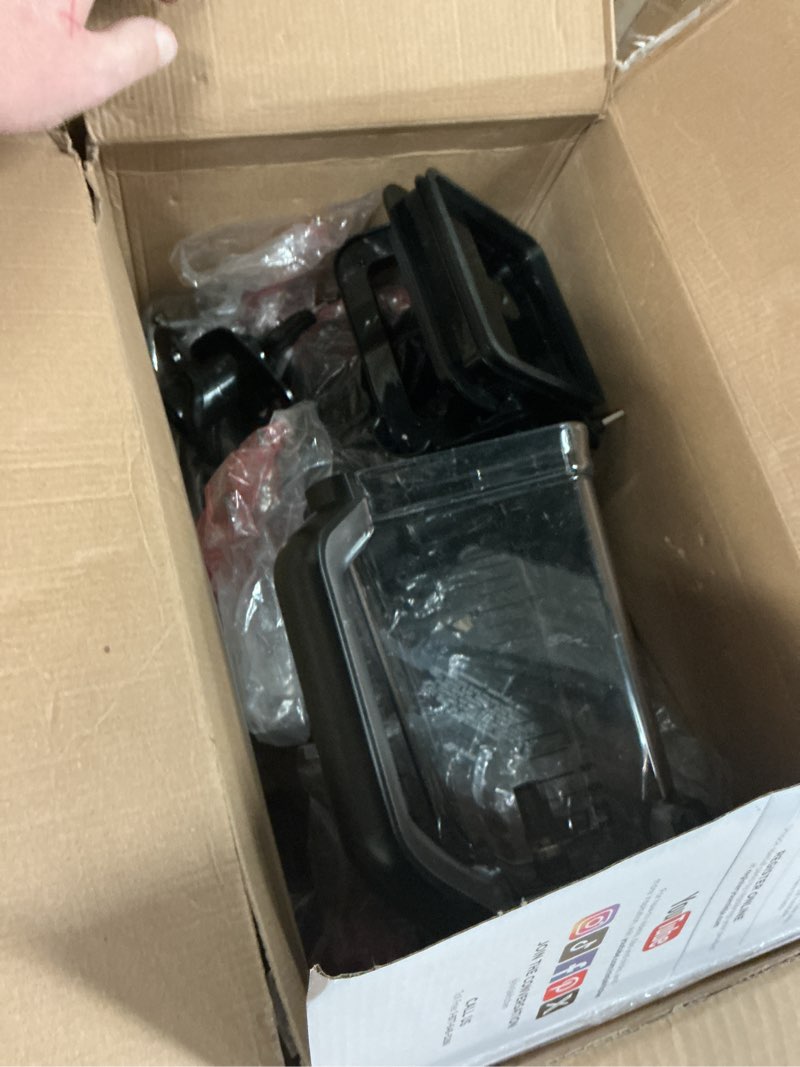 Condition photo showing As Is for ninja bn801 professional plus kitchen system, 1400 wp, 5 functions for smoothies, chopping, dough & more with auto iq, 72-oz.* blender pitcher, 64-oz. processor bowl, (2) 24-oz. to-go cups, grey 64 oz. blender + kitchen system