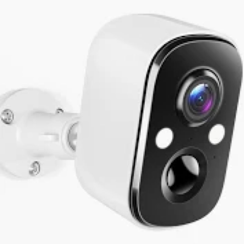 Security Cameras Wireless Outdoor, 2K Battery Powered WiFi Camera with AI Motion Detection, Spotligh