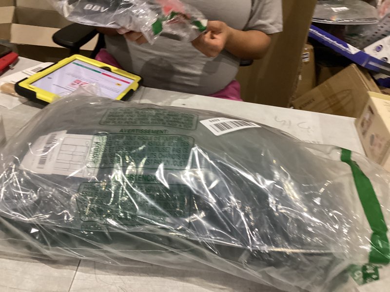 Condition photo showing As Is for KGORGE Velvet Blackout Curtains 84 inches Luxury Soundproof Room Darkening Thermal Insulated Dark Green Velvet Curtains for Living Room French Door, Rod Pocket, Set of 2, W52 x L84, Hunter Green 52"W x 84"L (Pack of 2) Hunter Green
