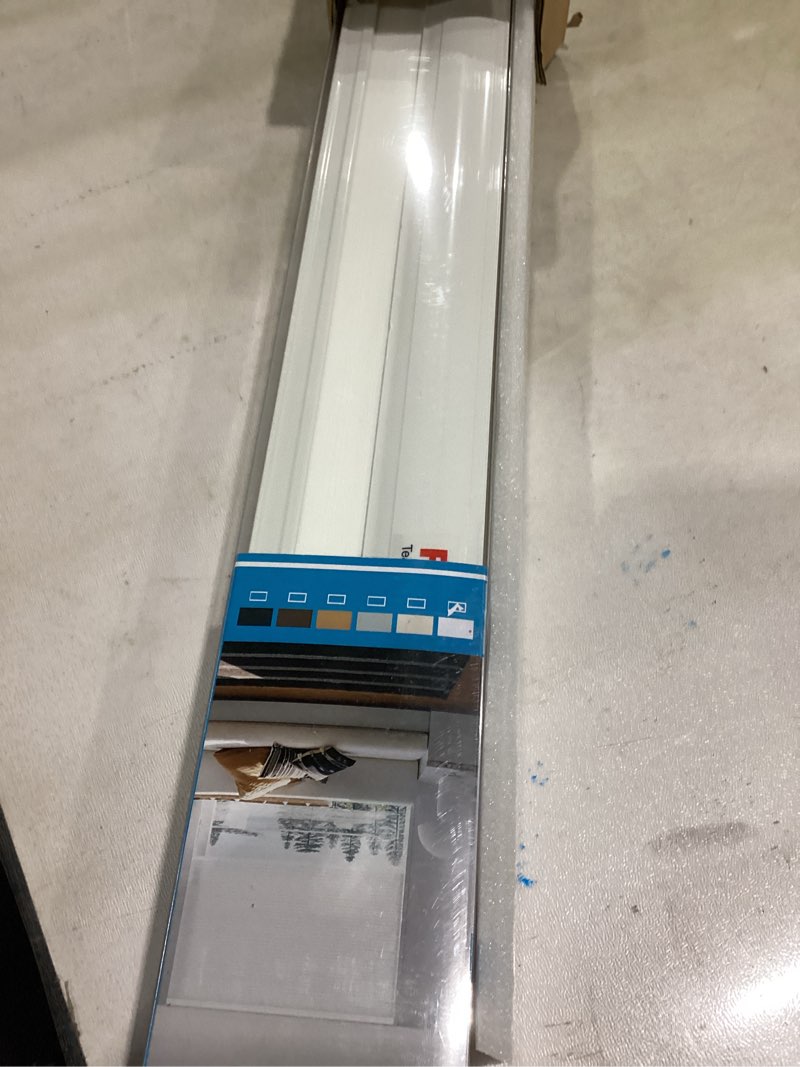 Condition photo showing Good Condition for myshade 1.5-inch cellular cordless light filtering shades, honeycomb window blinds for soft daylight & privacy, thermal insulation, child safe, inside or outside mount (27" w x 48" h, white) white-light filtering 27" w x 48" h