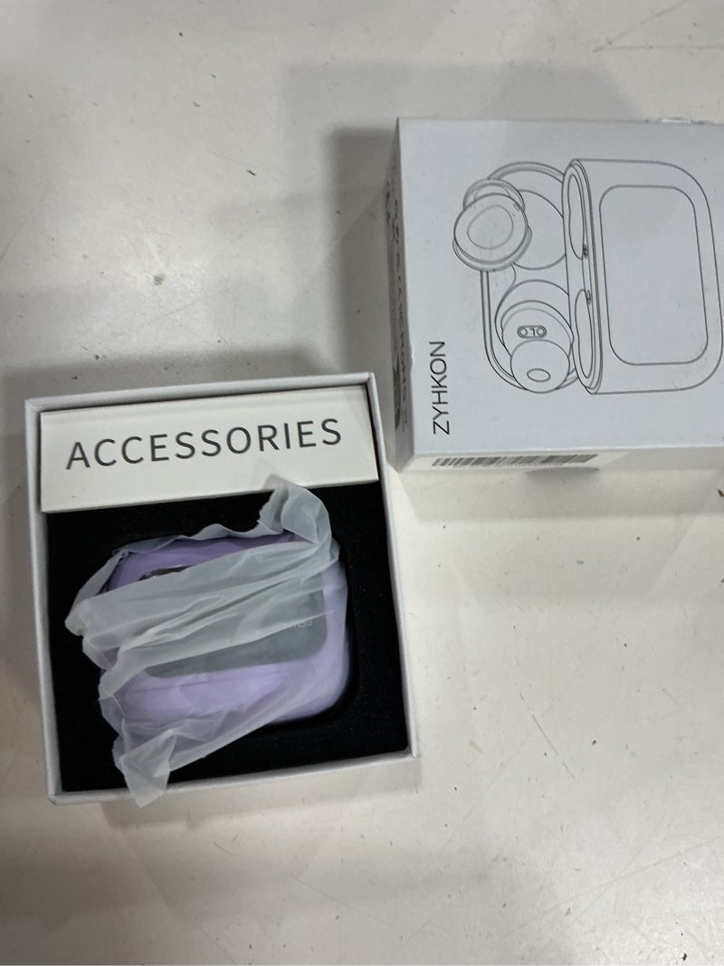 Condition photo showing Good Condition for sleep earbuds light-weight headphones, 48h playtime with charging case, mini sleep headphones bluetooth in ear small design for side sleepers, darkpurple