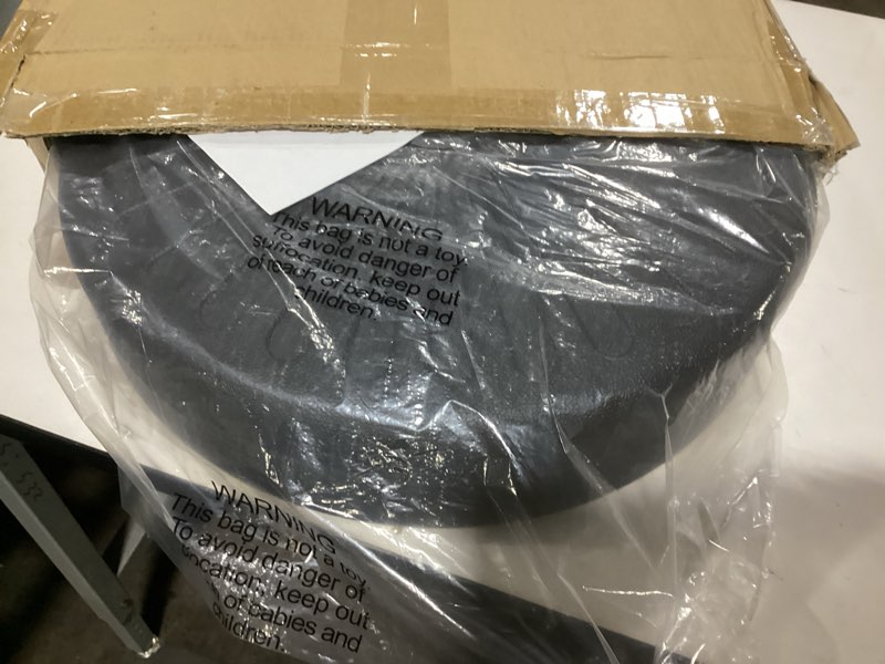 Condition photo showing Good Condition for Simple Deluxe 50lbs 20" Capacity Fillable Patio Umbrella Round Base for Outdoor Lawn, Garden, Black 50lbs Black-Round
