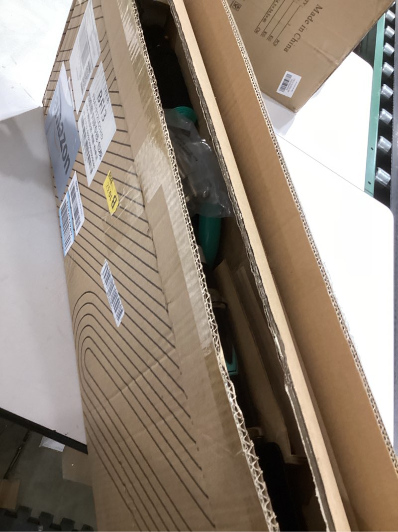 Condition photo showing New/Like New for Scooter for Kids 6–12 & Adults, Max Load 240 LBS, Adjustable Height,Lightweight 2-Wheel, Foldable Kids Scooter with Big Wheels Blue&Black