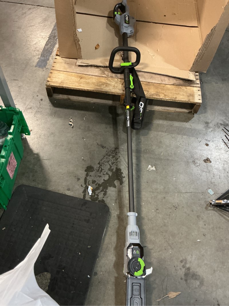 Condition photo showing As Is for ego power+ ps1000 10" carbon fiber telescopic pole saw - bare tool only
