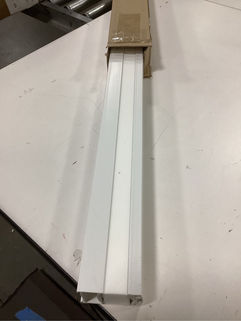 Condition photo showing As Is for BlindsAvenue Cellular Honeycomb Cordless Polyester Shade, 9/16" Single Cell, Light Filtering, White, Size: 22" W x 48" H