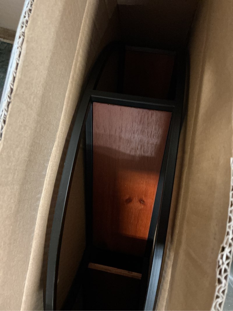 Condition photo showing Good Condition for round wall shelf,24 inch metal circle shelf wood floating shelves,rustic black wall mounted display organizer shelf for fireplace,living room,bathroom
