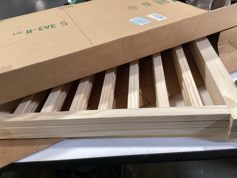 Condition photo showing Good Condition for yocan paint-free wooden freestanding dog gates for the house,doorways, stairs,wood dog fences indoor pet gate,step over fence-3 panels l:69" h:23" ?3 panels?23.6"h