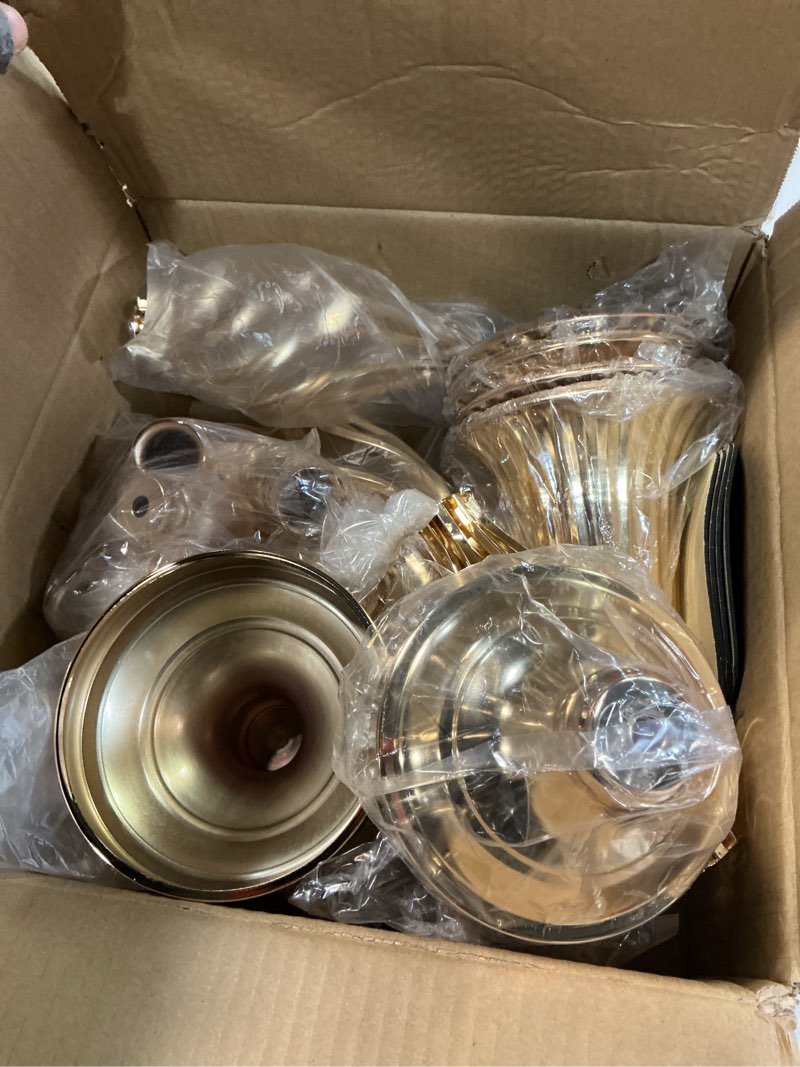 Condition photo showing Good Condition for Crystal Votive Candle Stand,Vintage Taper Candle Holder,Candle Centerpieces for Dining Table Home Decoration Wedding (Small(12.6x11.8x3.3x2.0in))