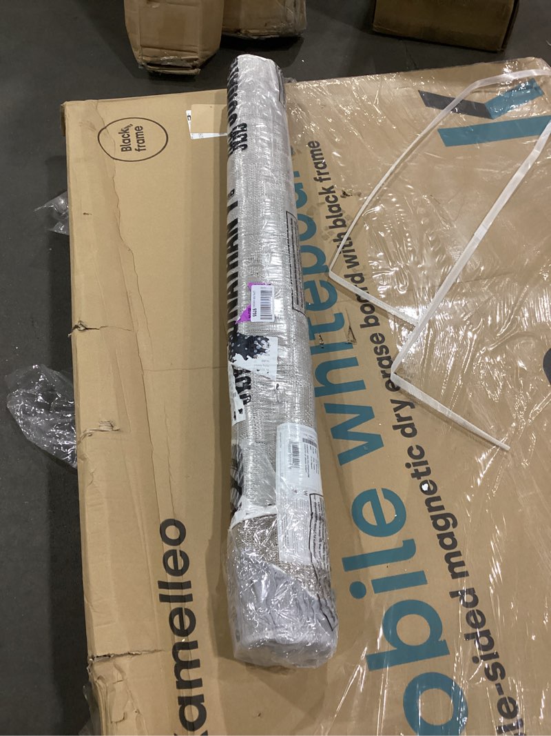 Condition photo showing New/Like New for JONATHAN Y MOH200C-4SQ Amir Moroccan Beni Souk Area Rug, Bohemian, Scandinavian, Transitional, Rustic for Bedroom, Kitchen, Living Room, Easy-Cleaning, Gray/Cream, 4' Square