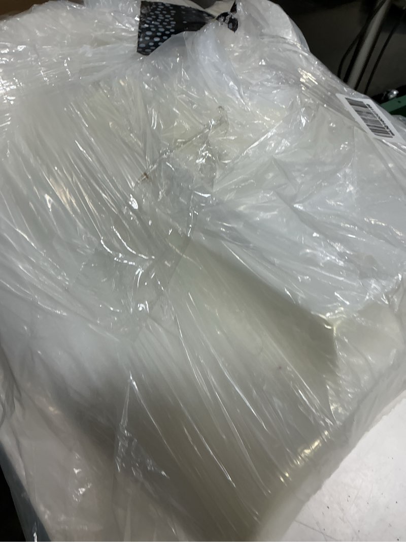 Condition photo showing As Is for foamyfoam high density 2 inch thick, 24 inch wide, 72 inch long upholstery foam, cushion replacement 2" x 24" x 72"