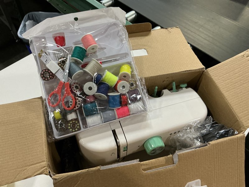 Condition photo showing Good Condition for stitchmaster pro:ballet on twin needles.sewing machine,sewing machine for beginners,double needle and double thread,16 kinds of stitches.sewing machine for household,sewing machine for adults.