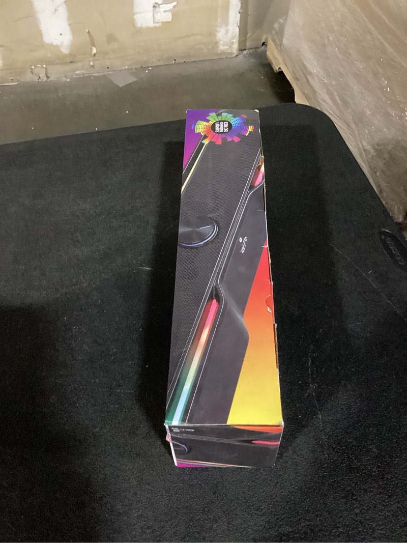 Condition photo showing Good Condition for ilive 17-inch portable wireless multimedia soundbar speaker with led lights