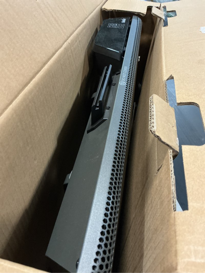 Condition photo showing As Is for Ballu Mica Infrared Panel Space Heater for Large Room,Smart Quiet Heater with Programmable Thermostat,WiFi App Control,Inverter Energy Efficient for Indoor Use,Compatible with Alexa,Black