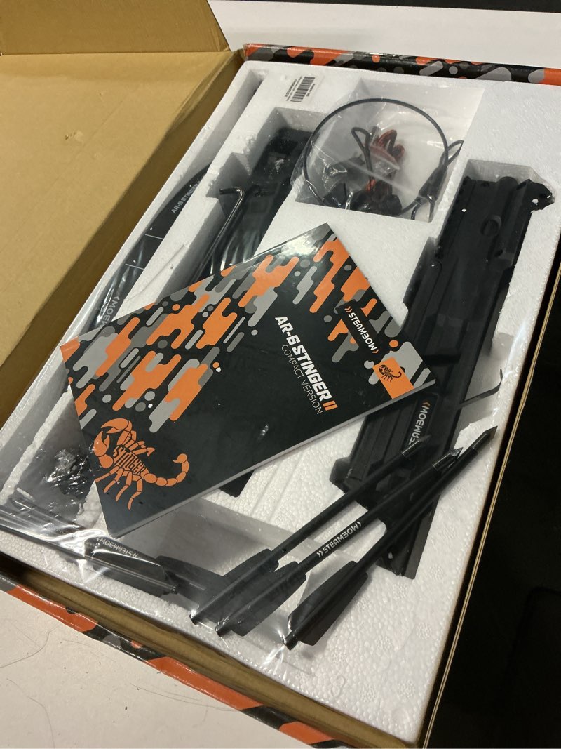 Condition photo showing Good Condition for steambow ar-6 stinger ii compact repeating crossbow | 6 shot, handheld, modular, mini crossbow and arrow set for adults & youth