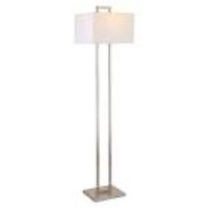 Adair 68 in. Brushed Nickel Floor Lamp