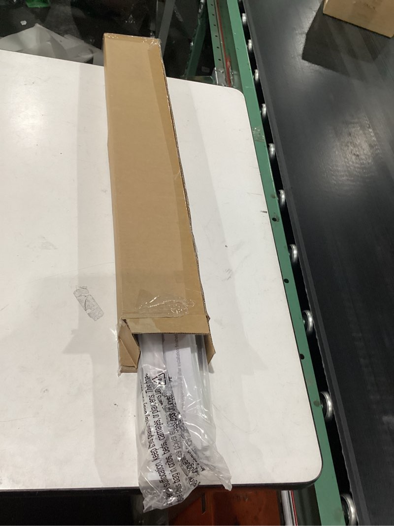 Condition photo showing Good Condition for lazblinds no tools no drill 1" vinyl mini blinds, cordless blinds for windows, light filtering horizontal window blinds & shades, 23" w x 36" h, white cordless-white 23" w x 36" h