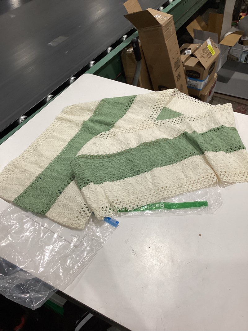 Condition photo showing Good Condition for modern white table runner 30 x 80 bohemian washable rustic cotton and linen olive green macrame decorative table centerpiece salon for weddings parties kitchen and desserts
