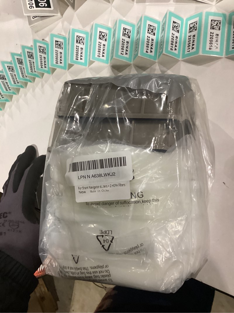 Condition photo showing New/Like New for For Shark Navigator dlx Filter NV60 NV70 NV80 Replacement Filters,NV70 26,NV71,NV90,UV420 NV90 26 NV95 NV80 and NVC80C.4+4 Foam Filters + 2 Filters 10 Pack