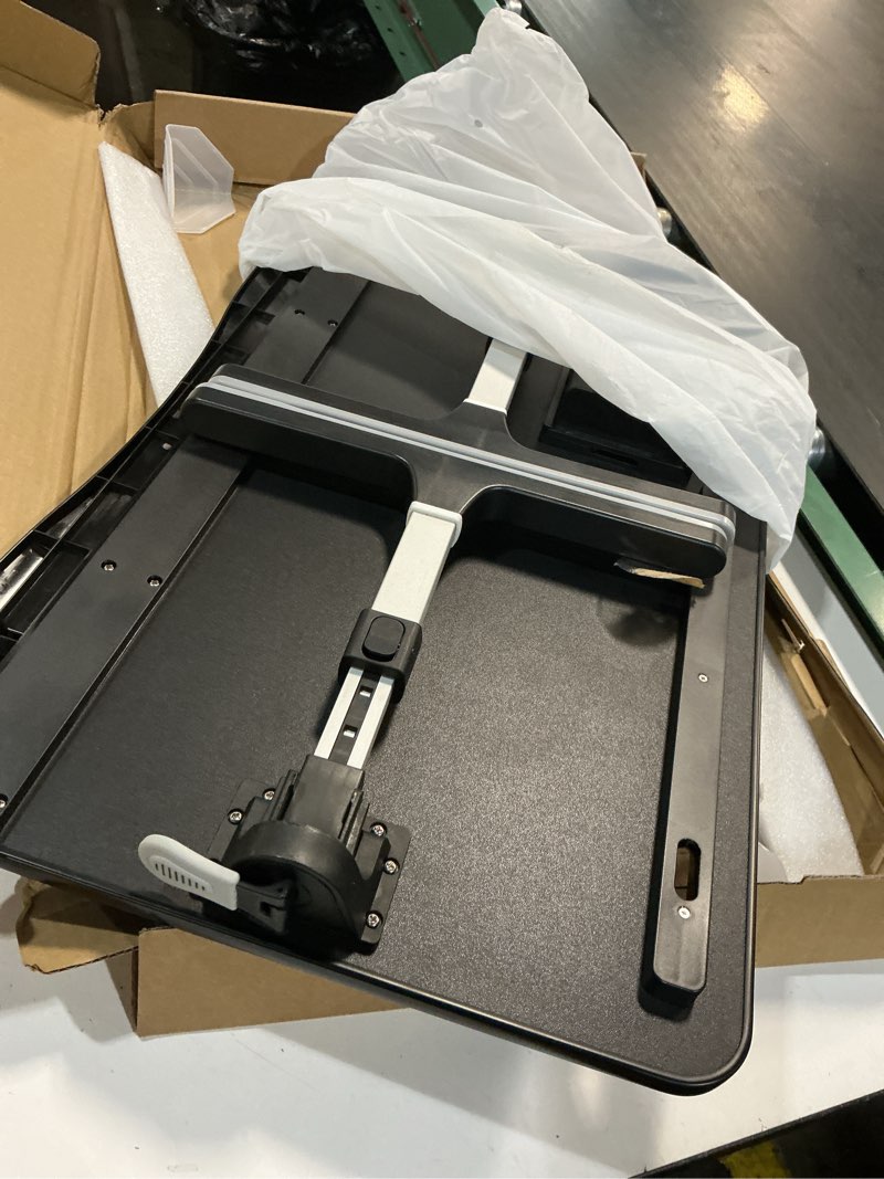 Condition photo showing Good Condition for laptop stand for bed, adjustable leather bed desk with foldable legs, x-large laptop bed table tray with drawer for bed couch floor writing working reading eating painting (black, 23.6"×15.7") black x-large 23.6×15.7in