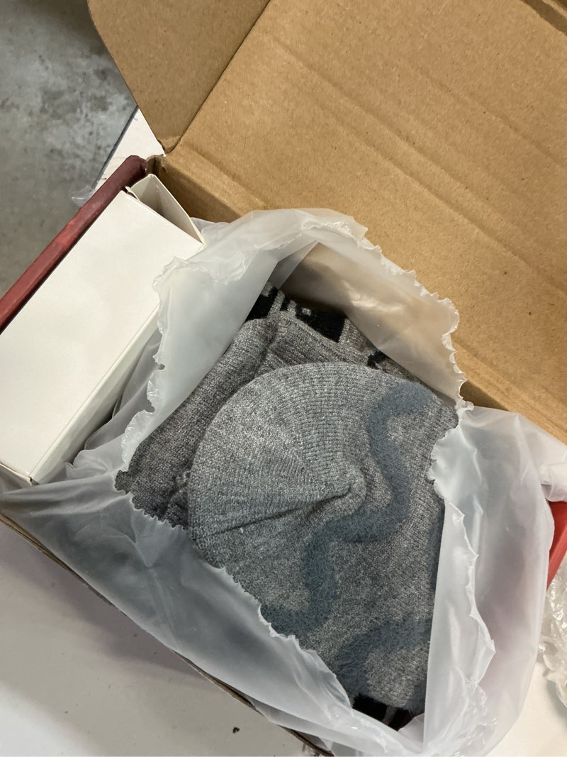 Condition photo showing Good Condition for 8000mah heated socks for men women with app control, large-capacity rechargeable battery, 360°heating warming, electric winter socks, foot sole heating, foot warmer for skiing,hiking(gray-darkblue)