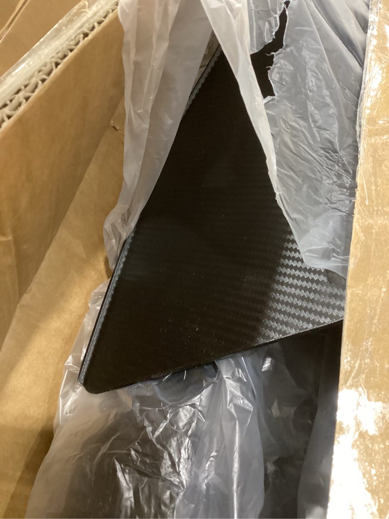 Condition photo showing Good Condition for 11pcs carbon fiber door sill protector model y juniper 2025 2026 8pcs door sill protector and 2pcs center console anti-kick pads and rear bumper guard for tesla model y juniper accessories 11pcs model y juniper 2025