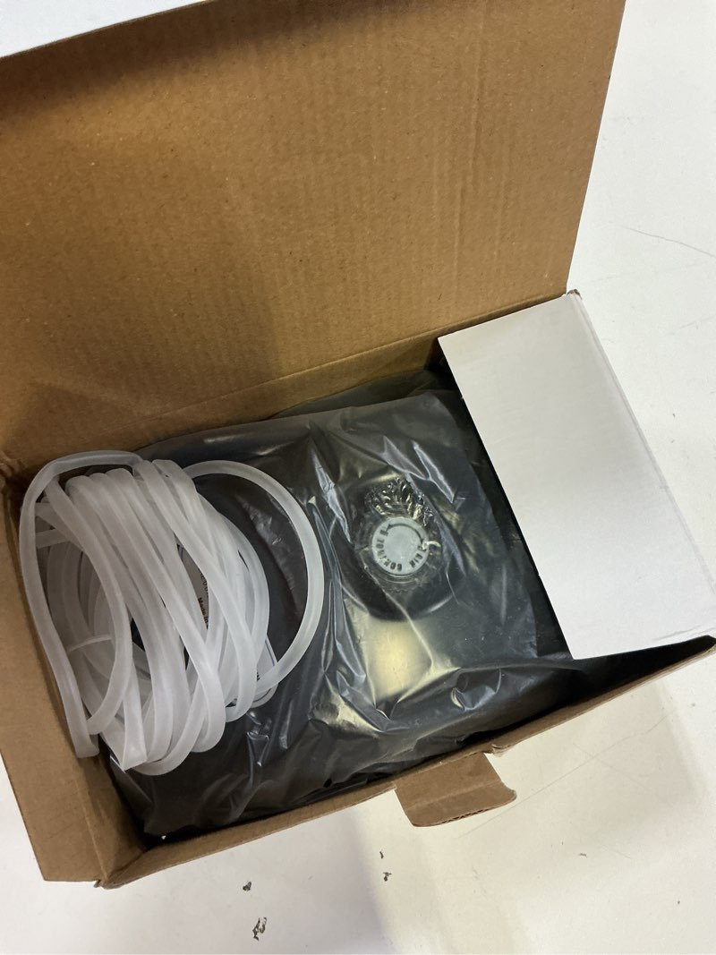 Condition photo showing New/Like New for aquaneat aquarium air pump 300gph, for up to 200 gallon fish tank, powerful hydroponic aerator pump with tubing, air stones, valves