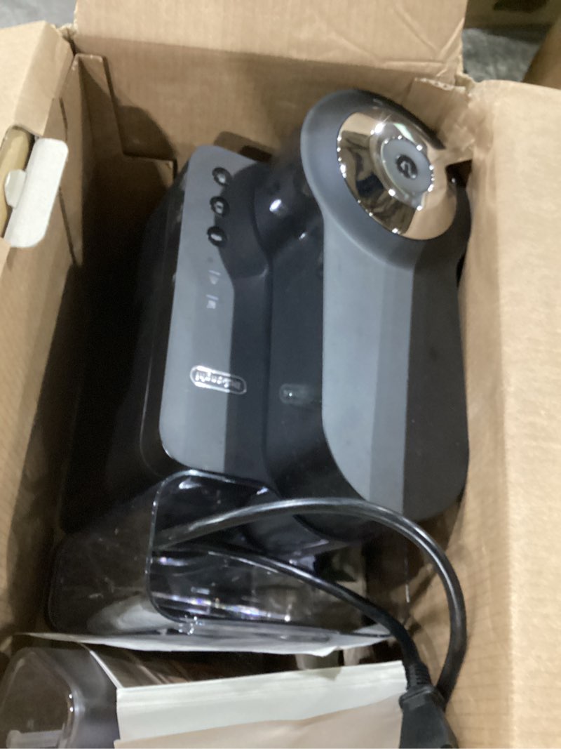 Condition photo showing As Is for not tested ****nespresso vertuo lattissima coffee and espresso maker by de'longhi, matte black & glossy