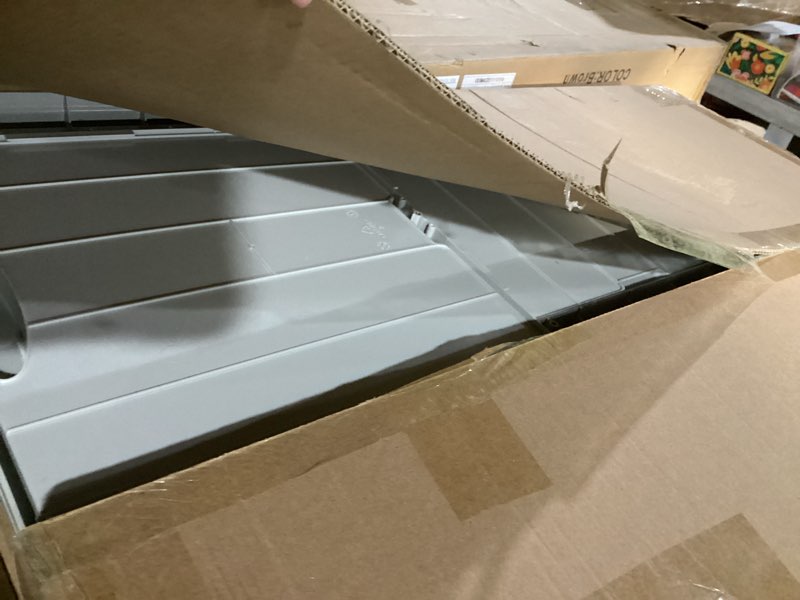 Condition photo showing As Is for ALL4JIG 1500 Pieces Lightweight Rotating Plastic Puzzle Board with 6 Sliding Drawers and Protective Cover, 360° Lazy Susan Design, 34.25"x26.38" Portable Spinning Puzzle Table for Adults, Ideal Gift