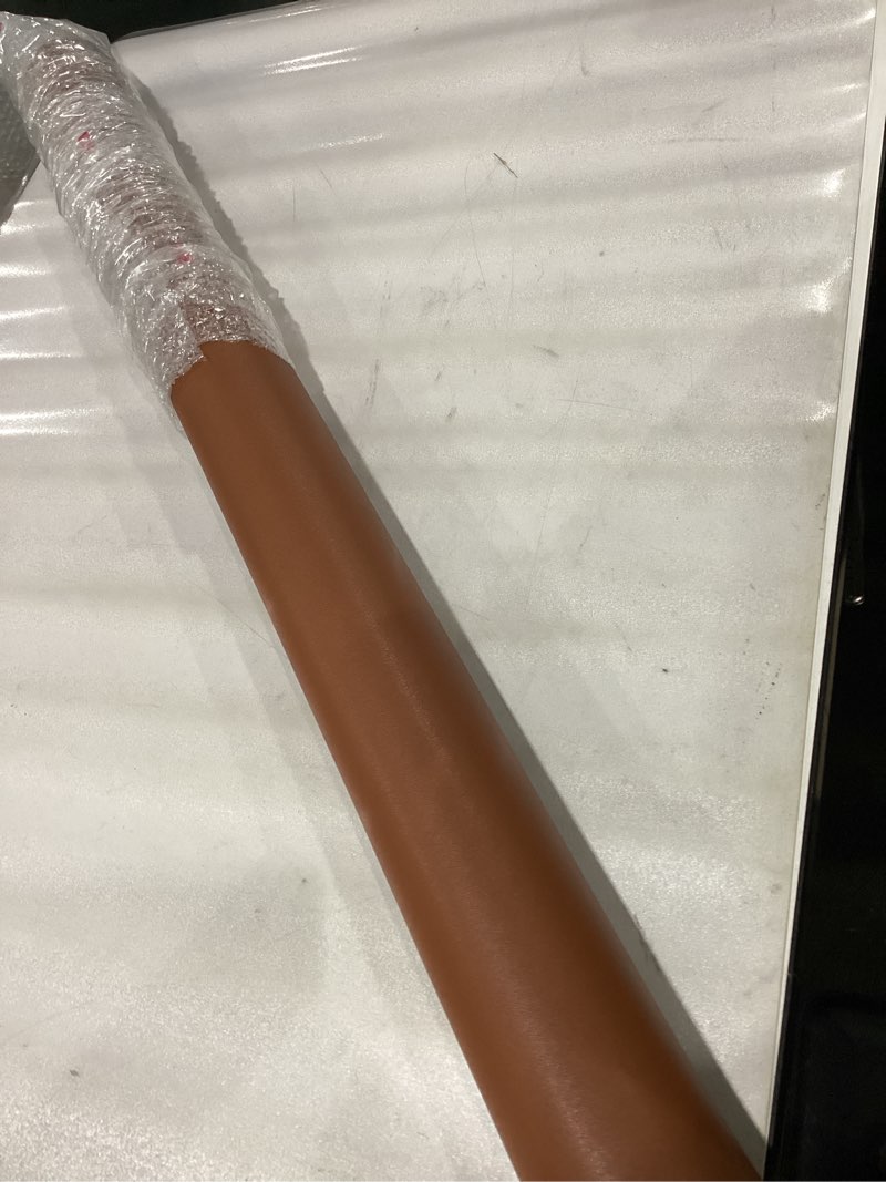 Condition photo showing New/Like New for Leather Table Pad,1.8mm Thick,40x84 Inch,Dining Table Pad,Table Pads for Dining Room Table Rectangular,Dining Room Table Cover,Dining Table Cover(Brown+Gray,40x84) Brown+gray 40×84inch