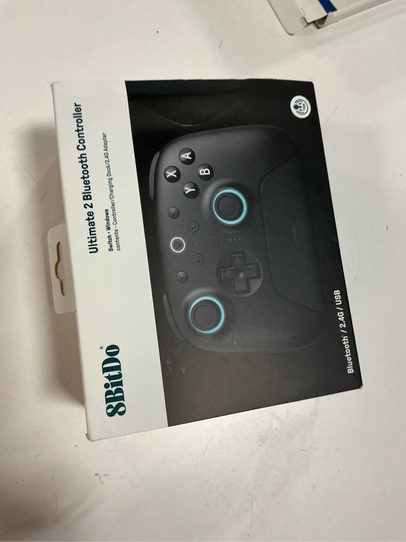 Condition photo showing Good Condition for 8BitDo Ultimate 2 Bluetooth Controller for Switch/Switch 2 & Windows PC, Switch Pro Controller with TMR Joysticks, Switchable Hall Effect/Tactile Triggers, Vibration and Motion Control - Black Ultimate 2 Bluetooth Black