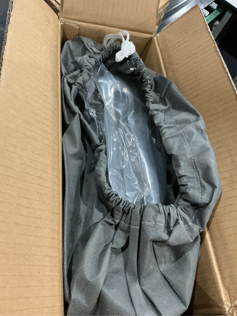 Condition photo showing New/Like New for umbrauto fiberglass travel trailer cover fits 8'-10' trailers, upgraded 7 layers top camper rv cover with windproof strap,adhesive repair patches fiberglass rv cover fits 8-10ft