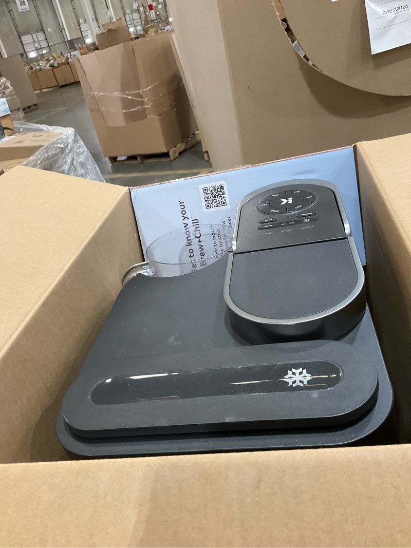 Condition photo showing As Is for Keurig K-Brew+Chill Iced or Hot Single-Serve K-Cup Coffee Maker with MultiStream and QuickChill Technology, 70oz. Removable Reservoir