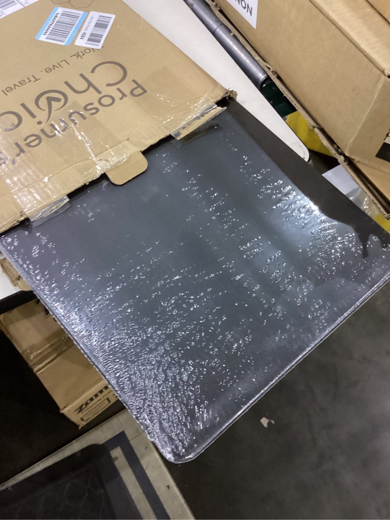 Condition photo showing New/Like New for Prosumer's Choice 31-Inch Wooden TV Swivel Stand for LED/LCD TVs and Monitors - 360° Rotation with Steel Ball Bearings - Stable TV Swivel Base for Easy Viewing Adjustment - Black Finish 31 Inch Flat Black