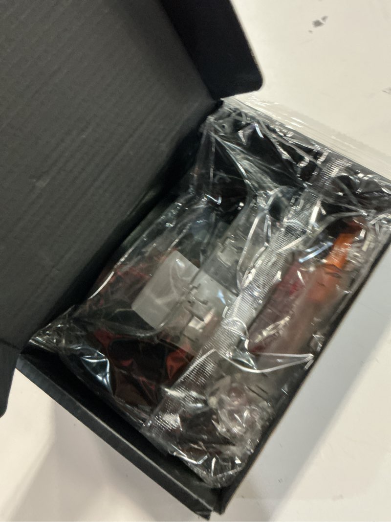 Condition photo showing New/Like New for extremerate spark back paddles kit for ps5 controller bdm-010 bdm-020, oled display + clicky trigger stops + ergonomic rubberized grips remappable 4 back buttons set for ps5 controller - clear & black clear black