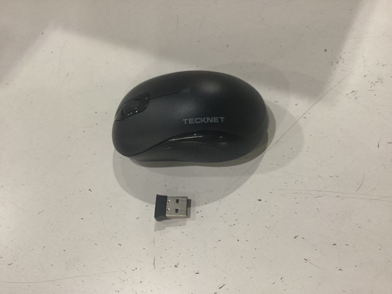 Condition photo showing New/Like New for tecknet wireless mouse for laptop, 2.4ghz computer mouse 3 adjustable dpi office cordless usb mice with receiver,small to medium sized hands compatible with pc, laptop, desktop,black