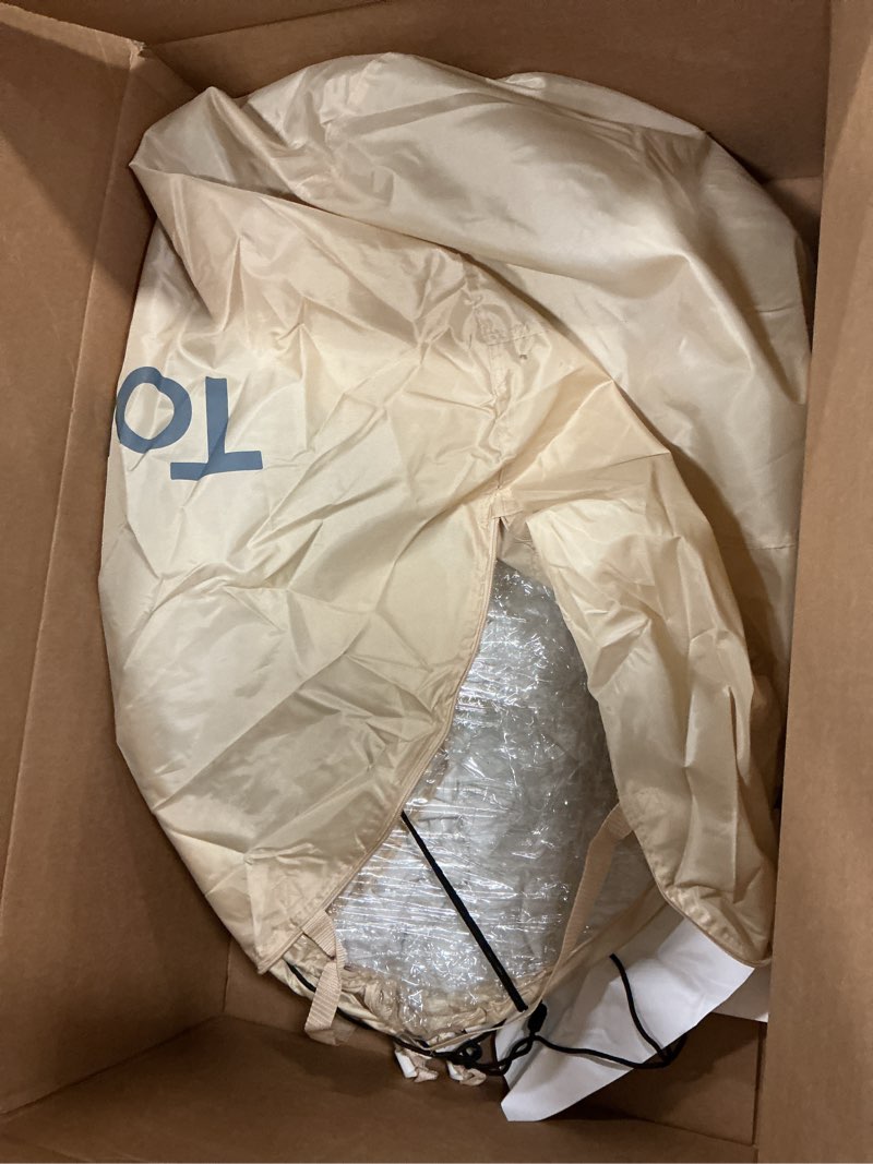 Condition photo showing As Is for Alvantor Pop Up Bubble Tent,Large Oversize Igloo Screen House,2-3 Person Cold Protection Outdoor Igloo