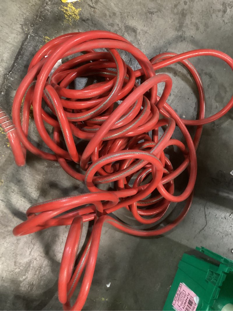 neverkink xp teknor apex 3/4-in x 50-ft contractor -duty kink free vinyl red coiled hose