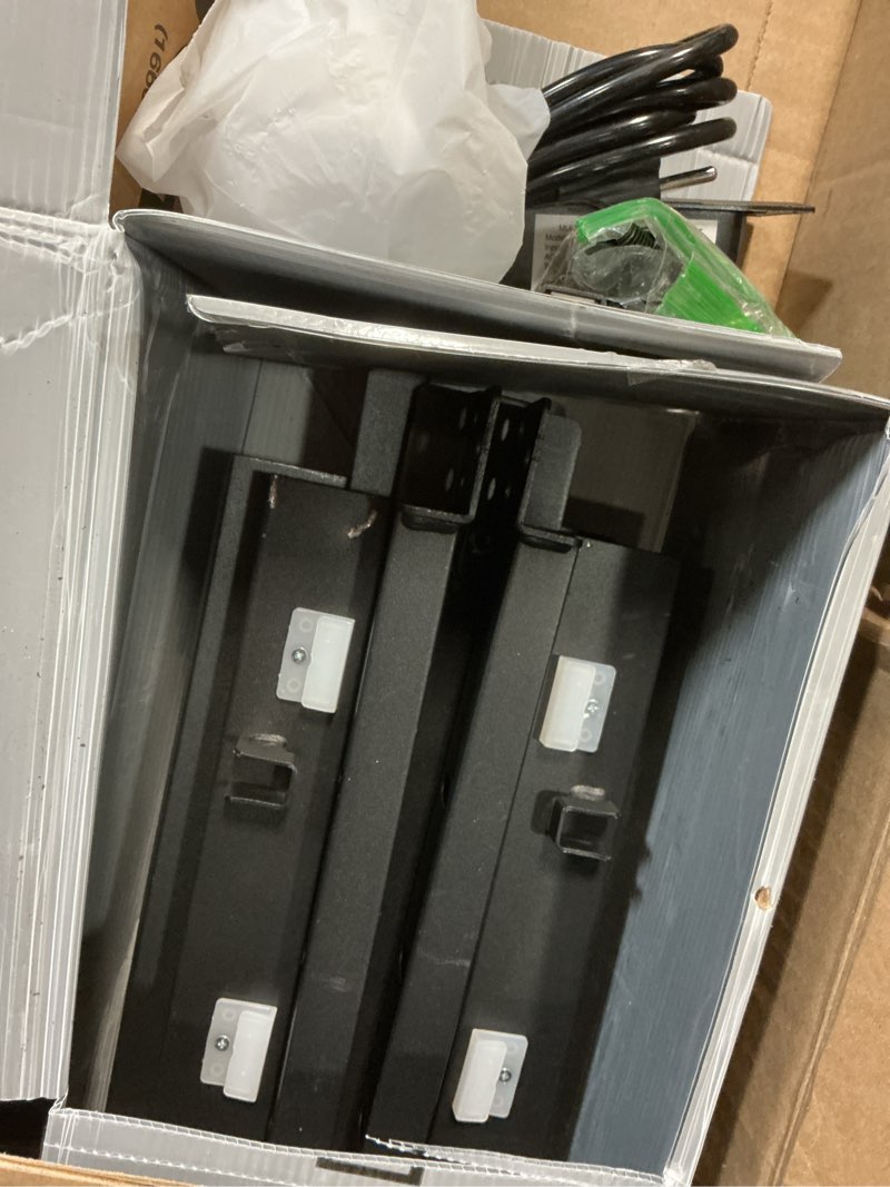 Condition photo showing As Is for queen bed frame led metal platform bed frame queen size with lights 14” heavy duty bed frame lights queen with charging station no box spring needed(14 inch, queen (u.s. standard)) 14 inch queen (u.s. standard)